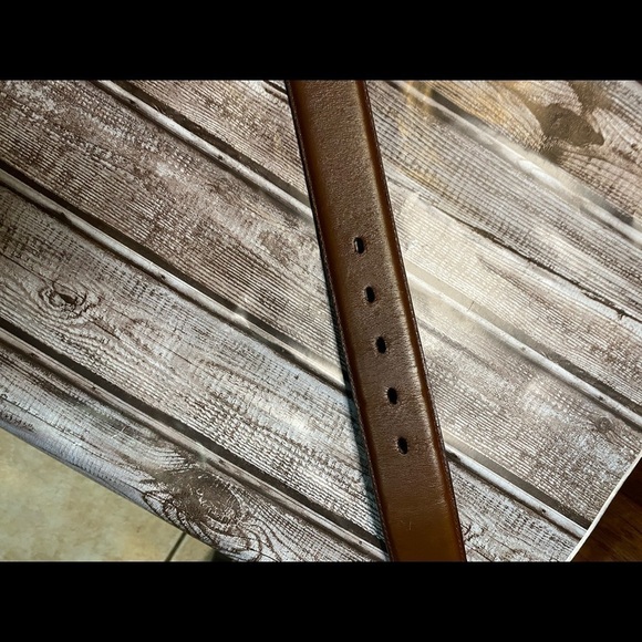 Nocona Ladies Belt Size Medium Brown Leather - Picture 9 of 10